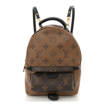LOUIS VUITTON Reverse Monogram Palm Springs Backpack Mini