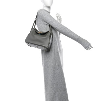 HERMES Evercolor Lindy 26 Gris Meyer