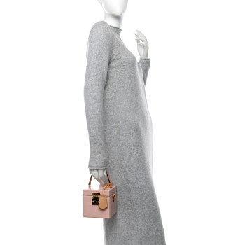 LOUIS VUITTON Vernis Bleecker Box Rose Ballerine
