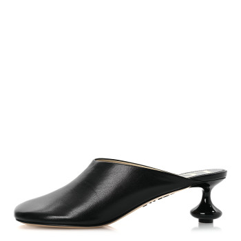 LOEWE Goatskin Toy 45 Mule 36 Black