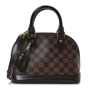 LOUIS VUITTON Damier Ebene Alma BB