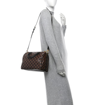 LOUIS VUITTON Damier Ebene Speedy Bandouliere 25
