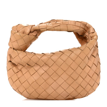 BOTTEGA VENETA Nappa Intrecciato Mini Jodie Almond