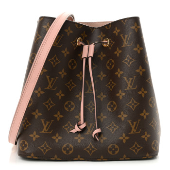 LOUIS VUITTON Monogram Neonoe Rose Poudre
