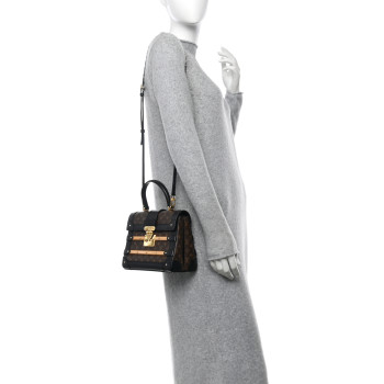 LOUIS VUITTON Monogram Trianon Black