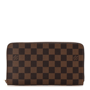 LOUIS VUITTON Damier Ebene Zippy Organizer Wallet