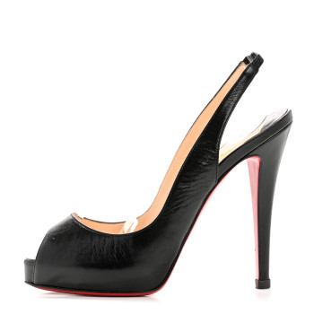 CHRISTIAN LOUBOUTIN Kid No Prive 120 Pumps 36 Black