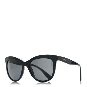 MIU MIU Acetate Sunglasses SMU08 Black