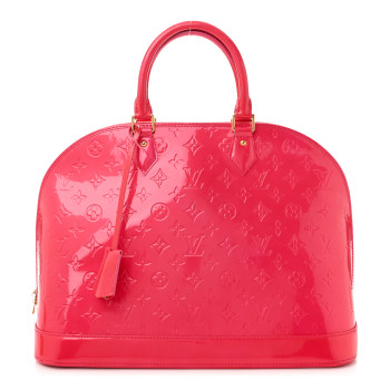 LOUIS VUITTON Vernis Alma GM Rose Pop