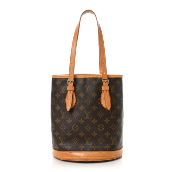 LOUIS VUITTON Monogram Petit Bucket 23