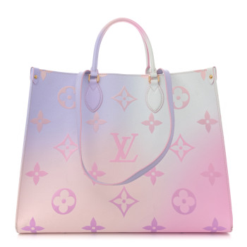 LOUIS VUITTON Monogram Giant Spring In The City Onthego GM Sunrise Pastel