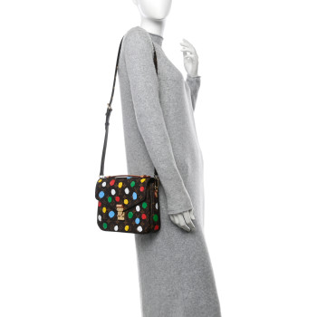 LOUIS VUITTON LV x YK Monogram Painted Dots Pochette Metis