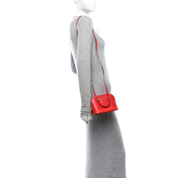 LOUIS VUITTON Epi Nano Alma Coquelicot