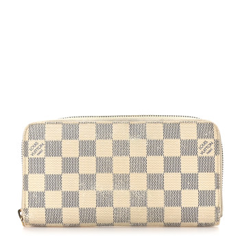 LOUIS VUITTON Damier Azur Zippy Wallet