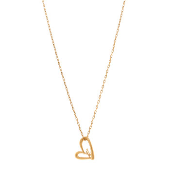 LOUIS VUITTON Metal Fall In Love Necklace