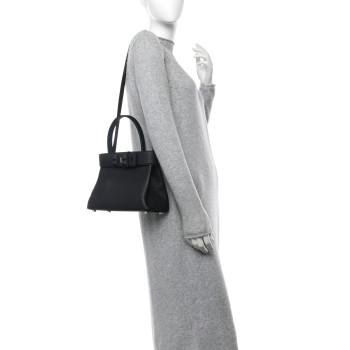 HERMES Togo Swift Medor Bag Black