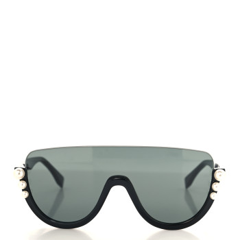 FENDI Acetate Pearl Sunglasses FF 0296/S Black