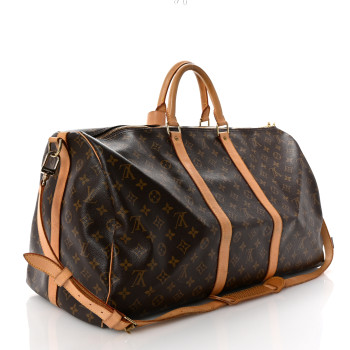 LOUIS VUITTON Monogram Keepall Bandouliere 55