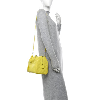 LOUIS VUITTON Damier Facette Speedy Cube PM Yellow