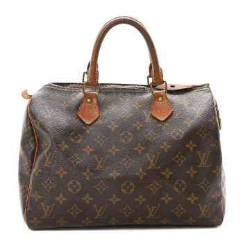 LOUIS VUITTON Monogram Speedy 30