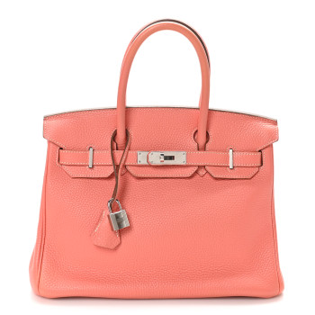 HERMES Togo BIRKIN 30 Crevette