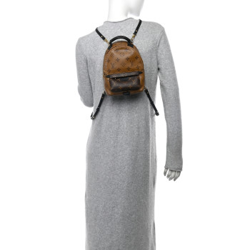 LOUIS VUITTON Reverse Monogram Palm Springs Backpack Mini