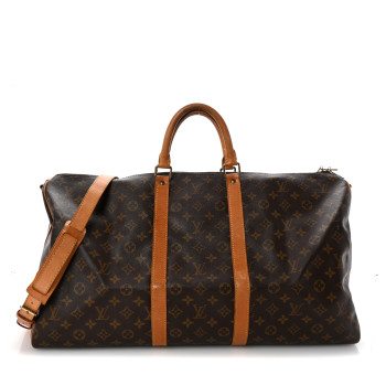 LOUIS VUITTON Monogram Keepall Bandouliere 55