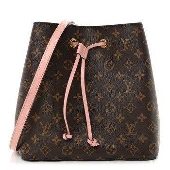 LOUIS VUITTON Monogram Neonoe MM Rose Poudre