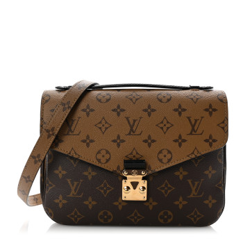 LOUIS VUITTON Reverse Monogram Pochette Metis LOUIS VUITTON Reverse Monogram Pochette Metis