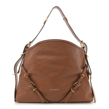 GIVENCHY Buffalo Medium Voyou Bag Soft Tan