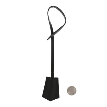 LOUIS VUITTON Calfskin Clochette Key Bell Holder Ebene