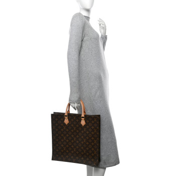 LOUIS VUITTON Monogram Sac Plat NM