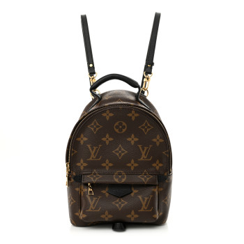 LOUIS VUITTON Monogram Palm Springs Backpack Mini