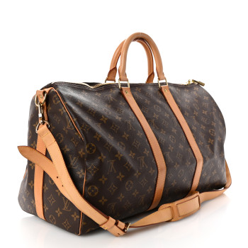LOUIS VUITTON Monogram Keepall Bandouliere 50