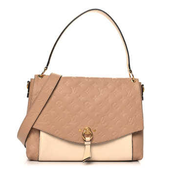 LOUIS VUITTON Empreinte Blanche MM Papyrus Creme