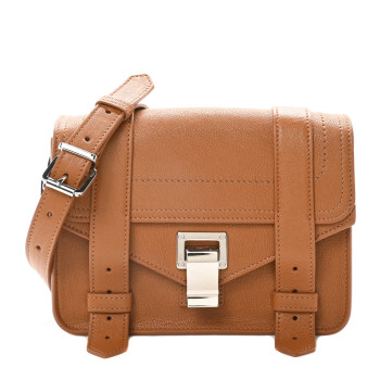 PROENZA SCHOULER Lambskin Mini PS1 Satchel Pumpkin Spice
