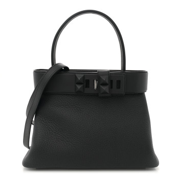 HERMES Togo Swift Medor Bag Black