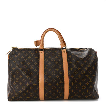 LOUIS VUITTON Monogram Keepall 50
