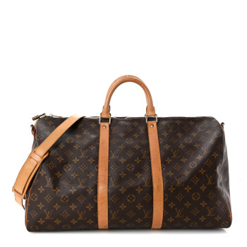 LOUIS VUITTON Monogram Keepall Bandouliere 50