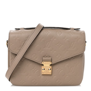 LOUIS VUITTON Empreinte Pochette Metis Tourterelle
