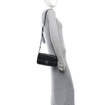 FENDI Nappa Baguette Soft Trunk Bag Black
