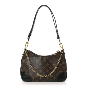 LOUIS VUITTON Monogram Boulogne NM Black