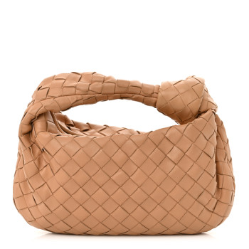 BOTTEGA VENETA Nappa Intrecciato Mini Jodie Sandalwood