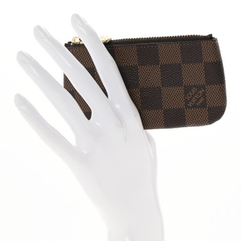 LOUIS VUITTON Damier Ebene Key Pouch