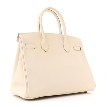 HERMES Epsom Birkin 30 Craie