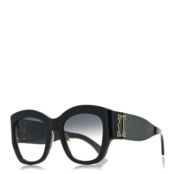 CARTIER Acetate CT0304 Sunglasses Black CARTIER Acetate CT0304 Sunglasses Black