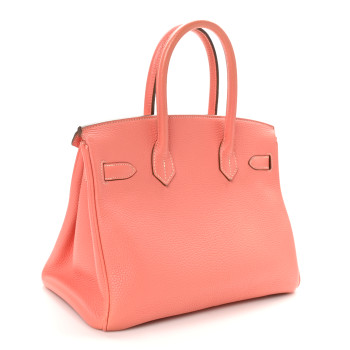 HERMES Togo BIRKIN 30 Crevette