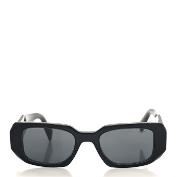 PRADA Acetate Symbole Sunglasses SPR 17W Black PRADA Acetate Symbole Sunglasses SPR 17W Black