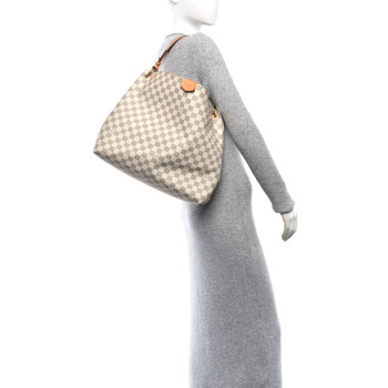 LOUIS VUITTON Damier Azur Graceful MM LOUIS VUITTON Damier Azur Graceful MM