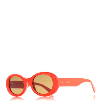 GUCCI Acetate Oval Frame GG1587S Sunglasses Orange GUCCI Acetate Oval Frame GG1587S Sunglasses Orange